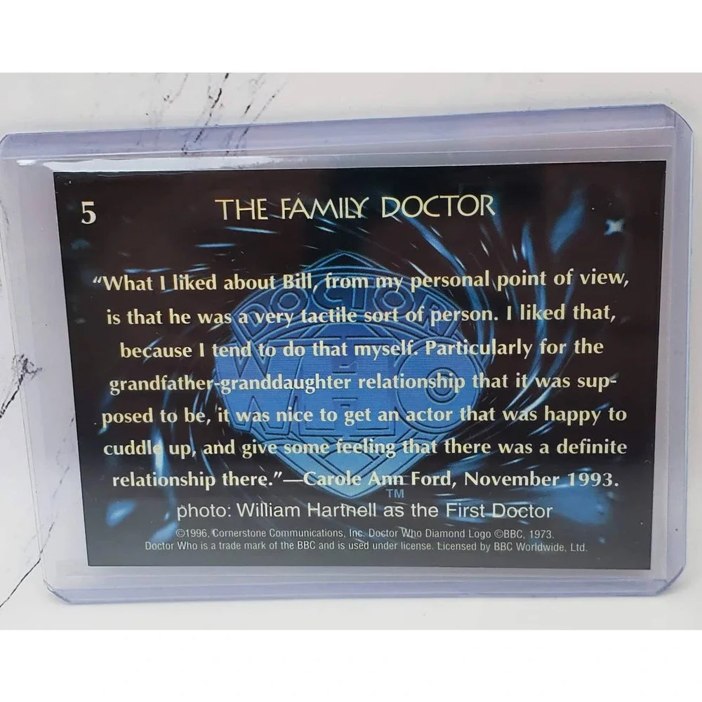 1996 Cornerstone Doctor Who Series 4 The Family Doctor #05